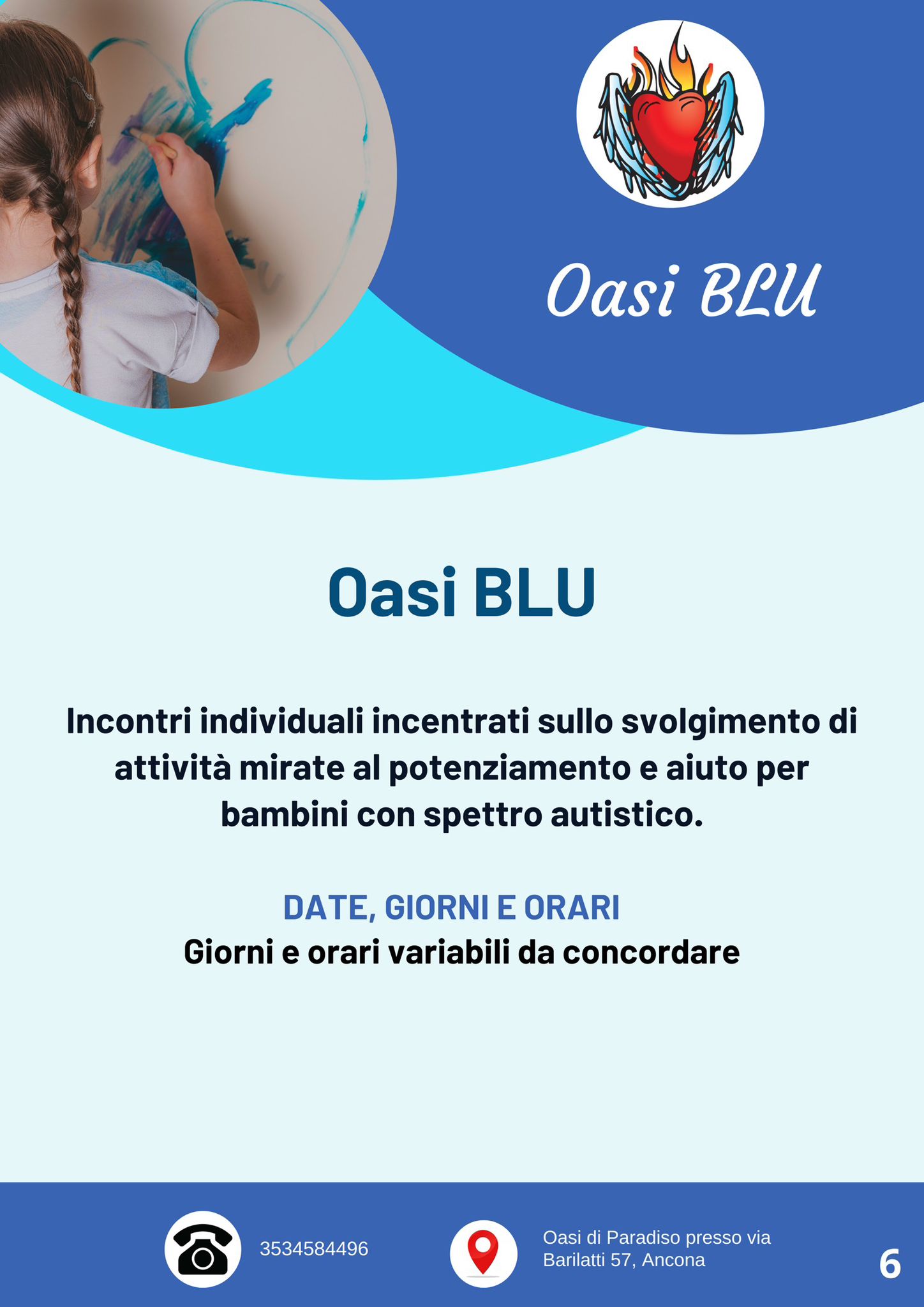 pagina 6 volantino con Oasi BLU